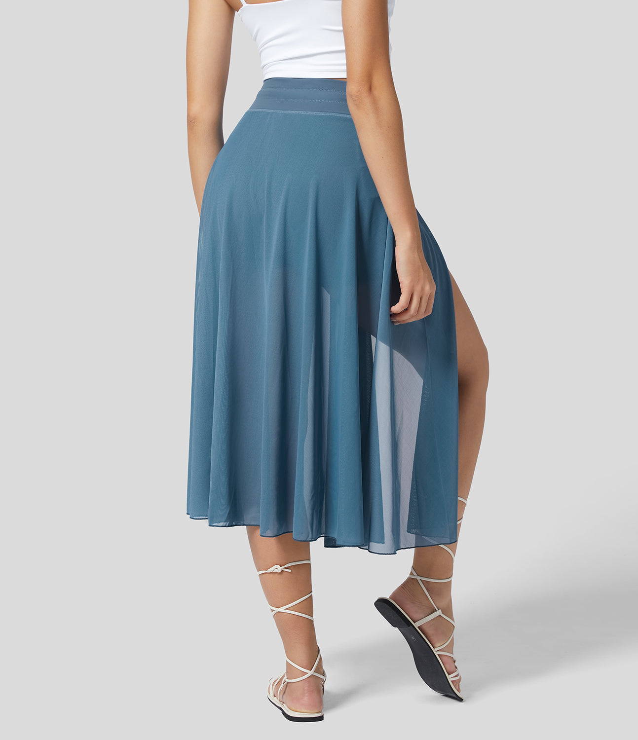 Jupe 2 en 1 taille haute