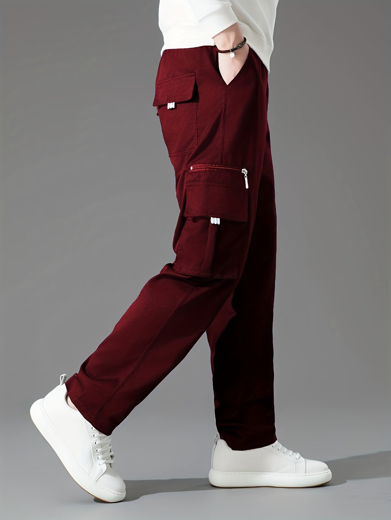 Pantalon cargo ample