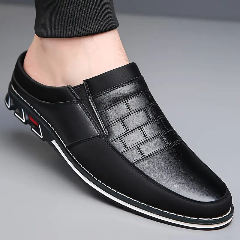Mules en cuir