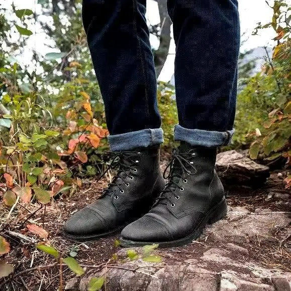 Bottes en cuir Silas
