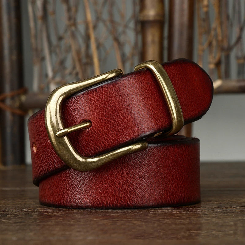 Ceinture en cuir