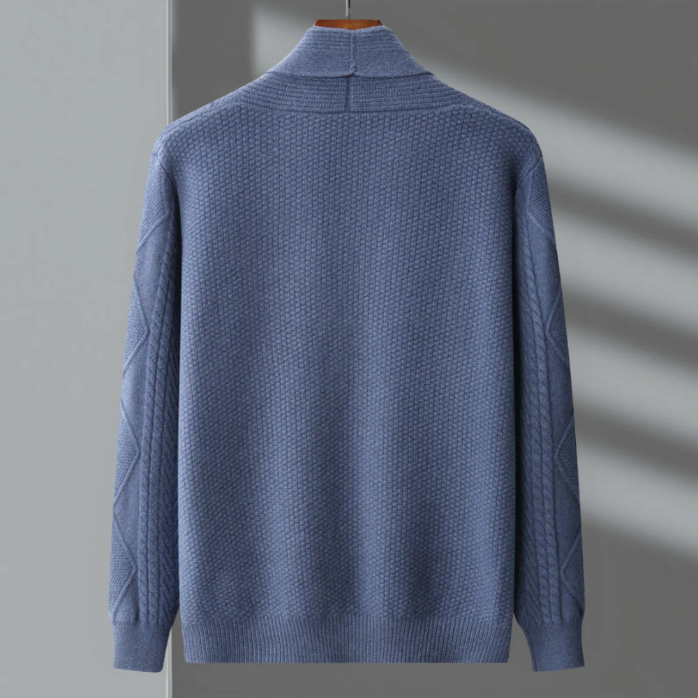 Cardigan en laine mérinos Savoca