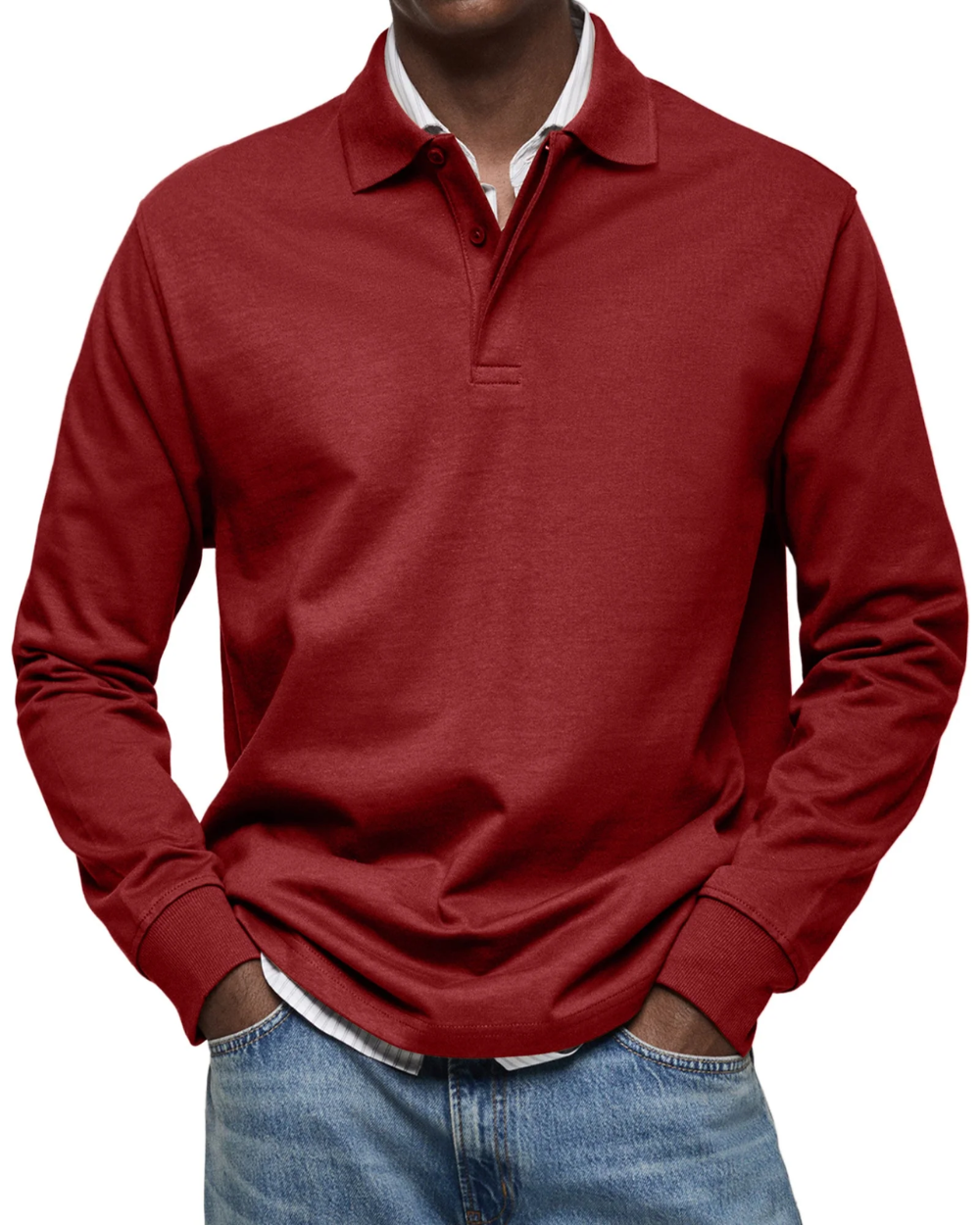 Pull polo décontracté