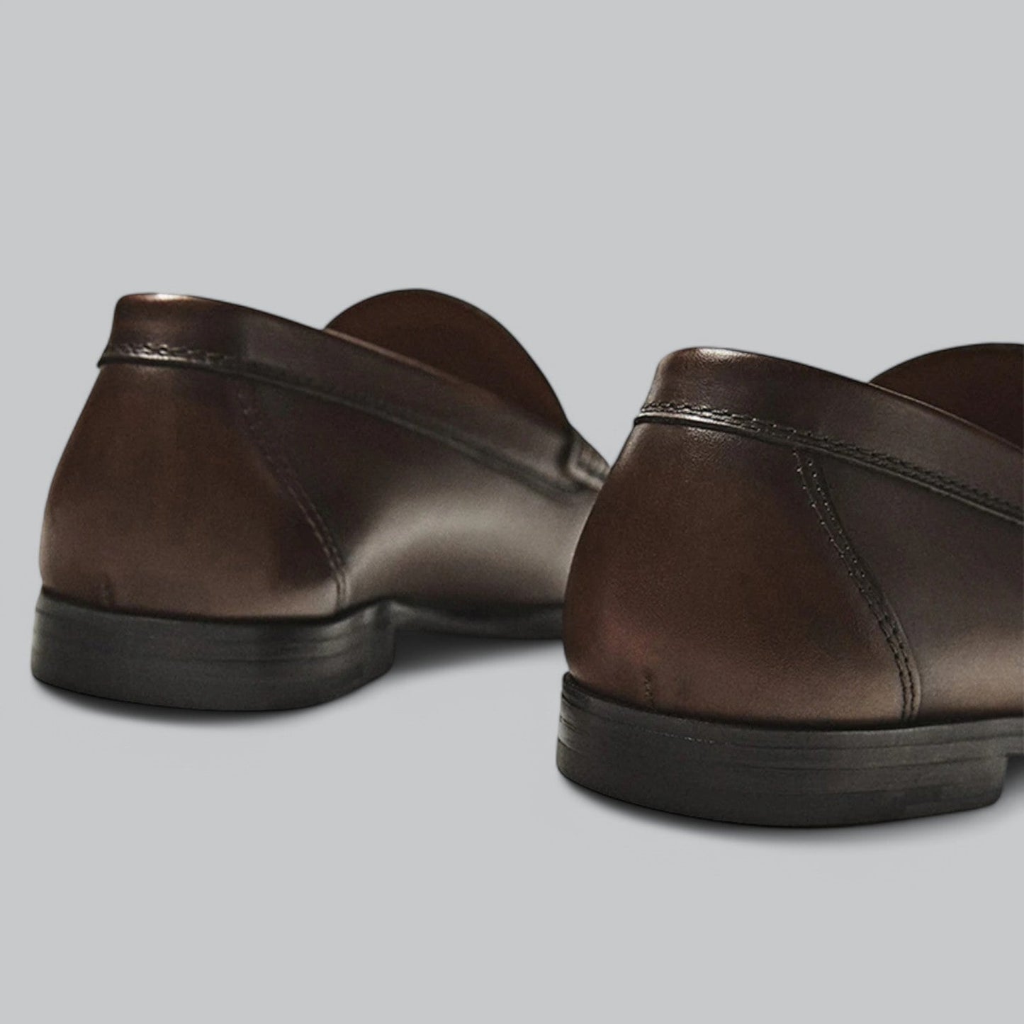 Chic Penny Loafers en cuir
