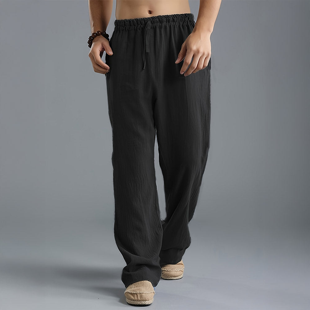 Pantalon en lin respirant