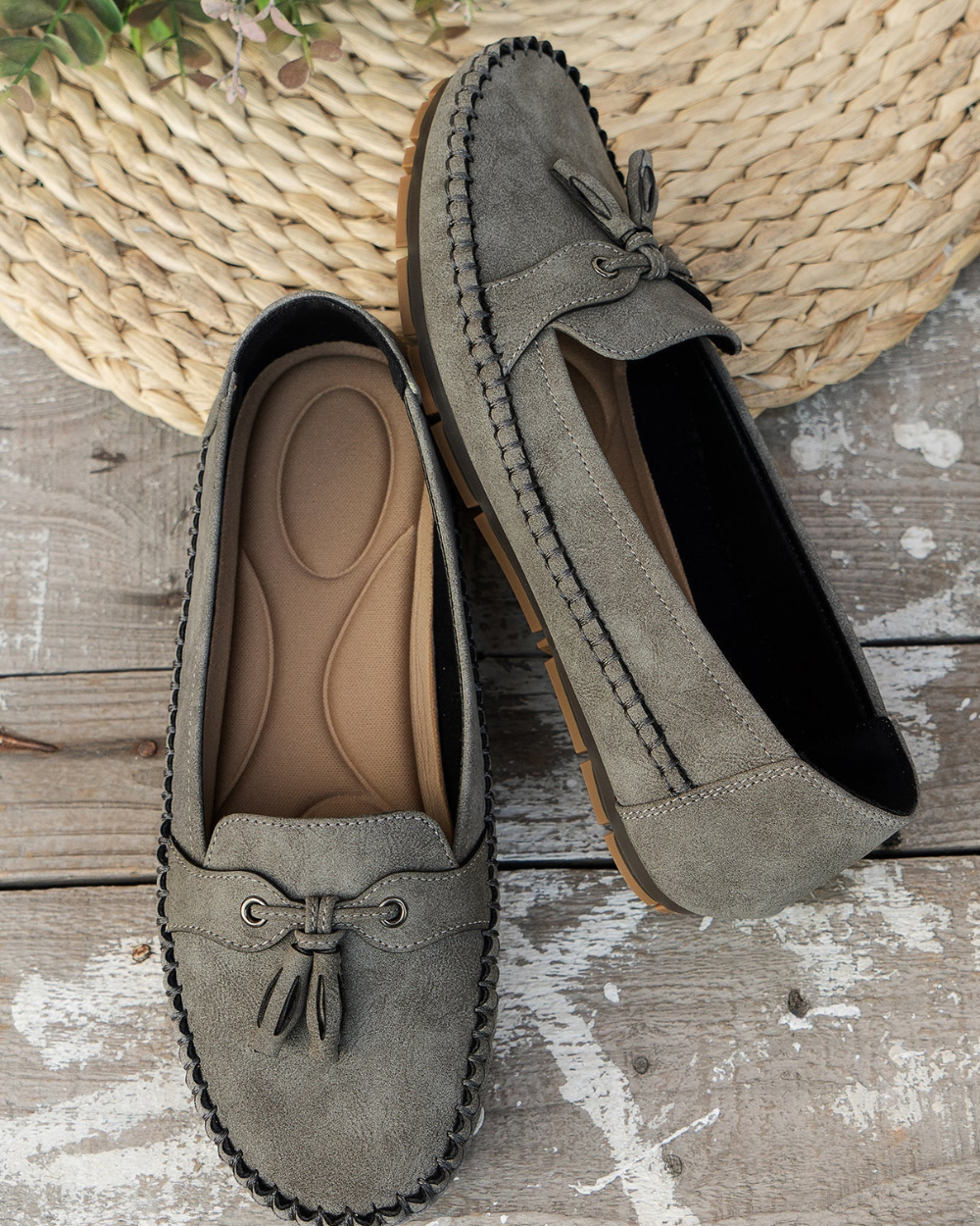 Mocassins confortables et souples
