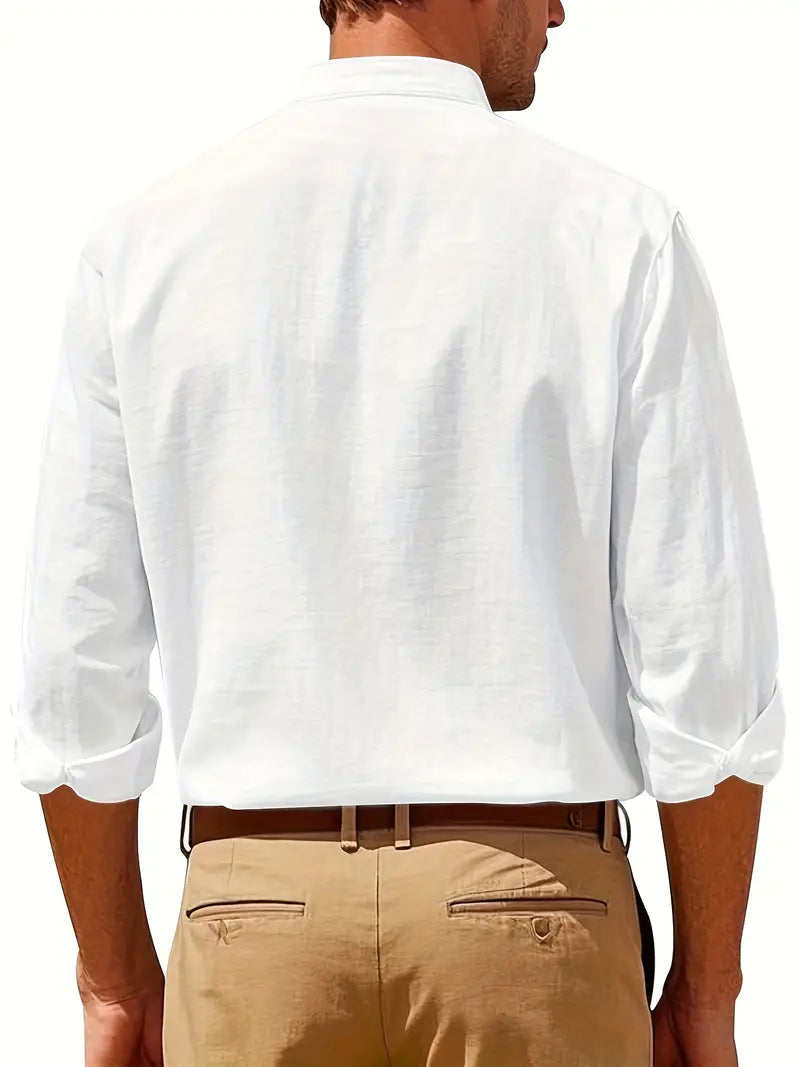 Chemise en lin élégante