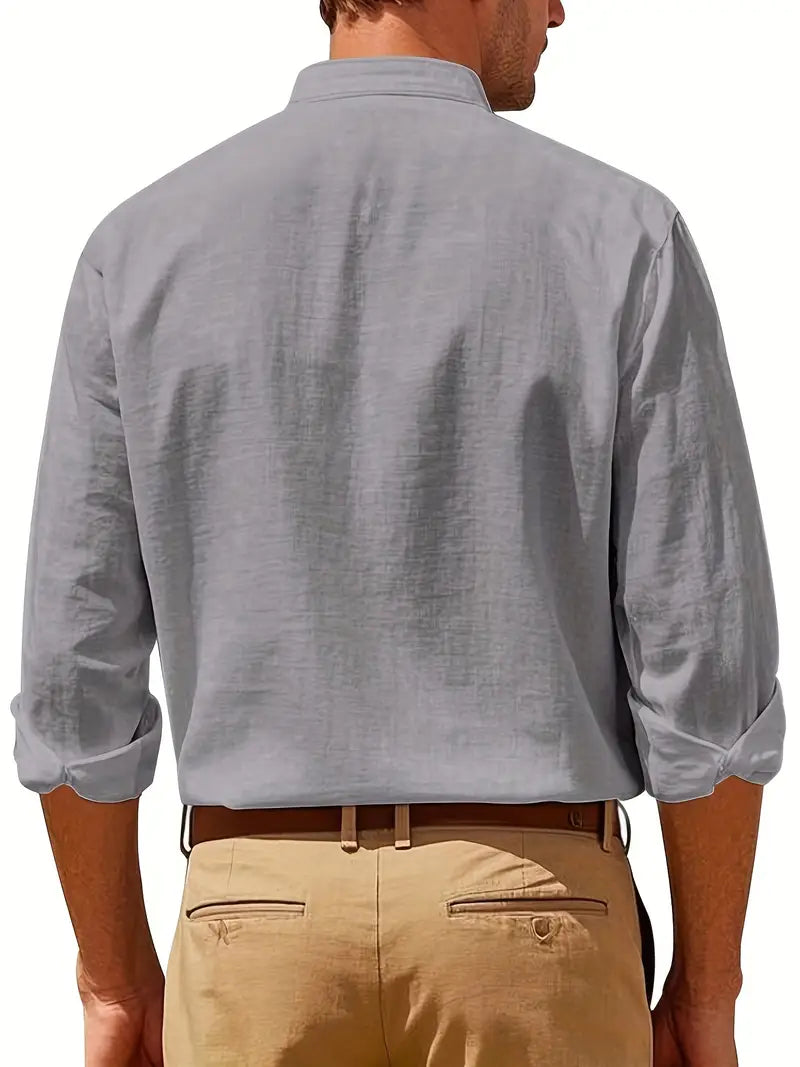 Chemise en lin élégante
