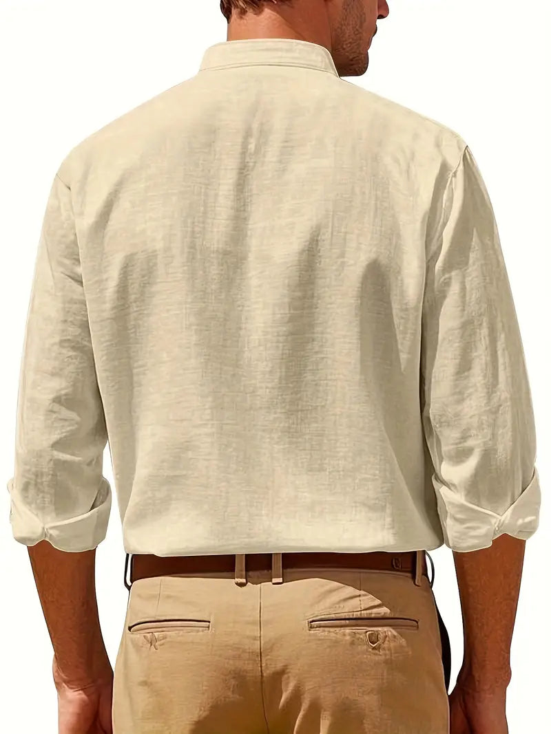 Chemise en lin élégante