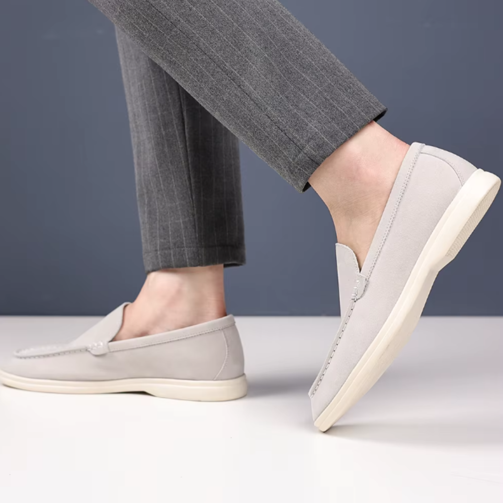 Mocassins en daim de luxe