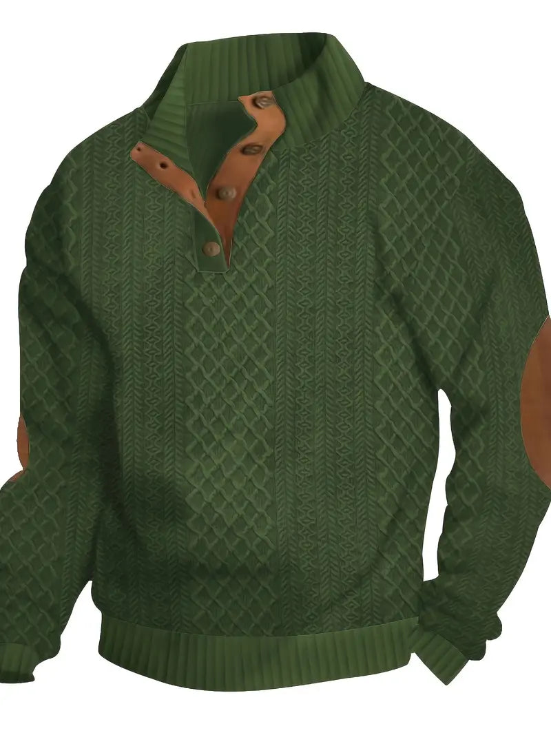 Pull à boutons élégants