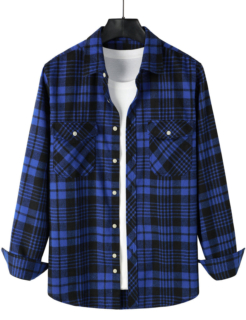 Chemise à carreaux élégante