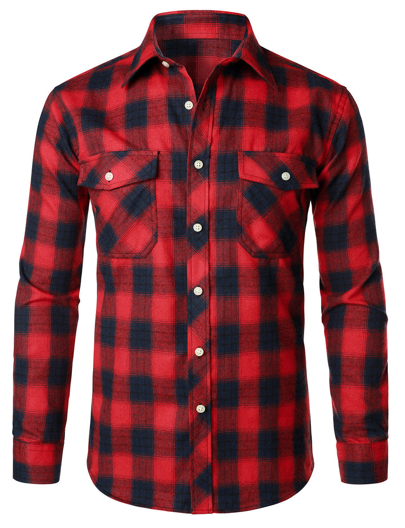 Chemise à carreaux élégante