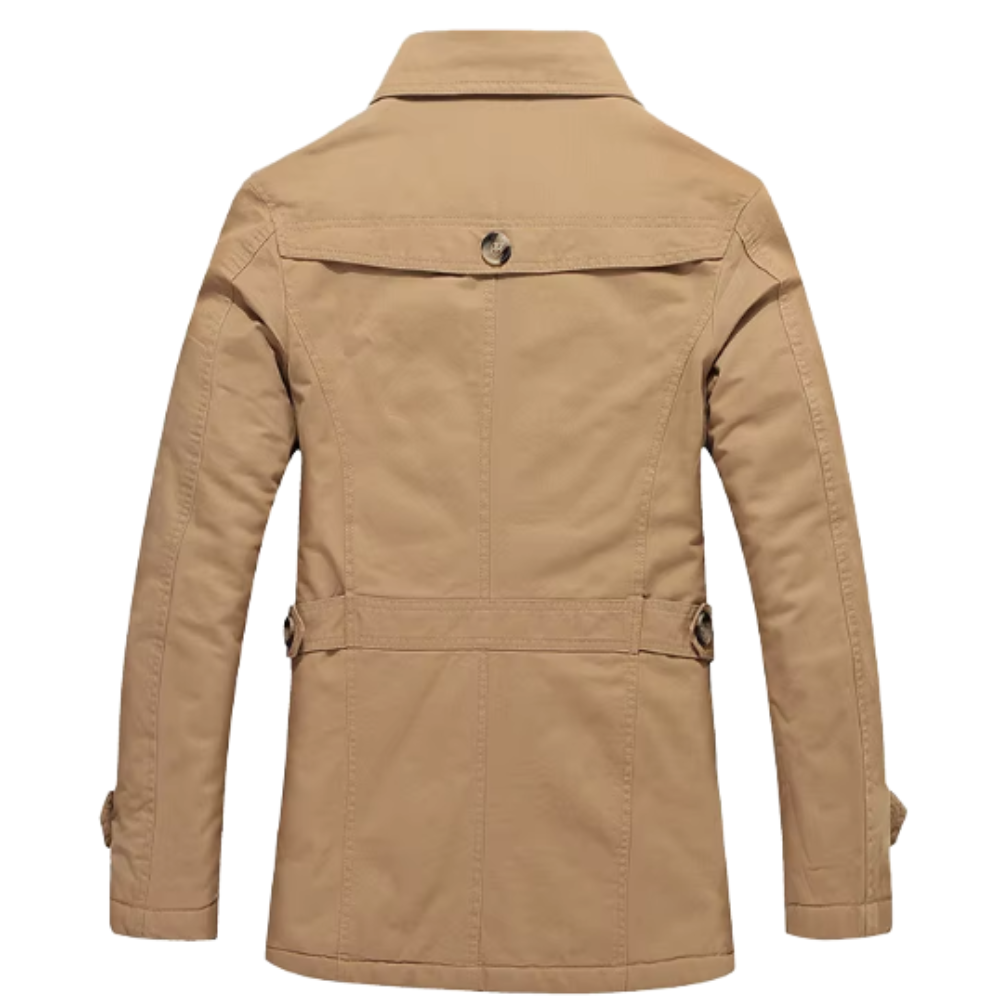 Trench-coat élégant et rembourré