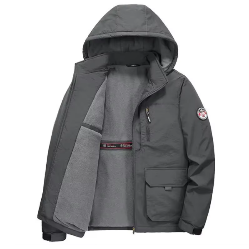 Veste doublée en polaire épaissie