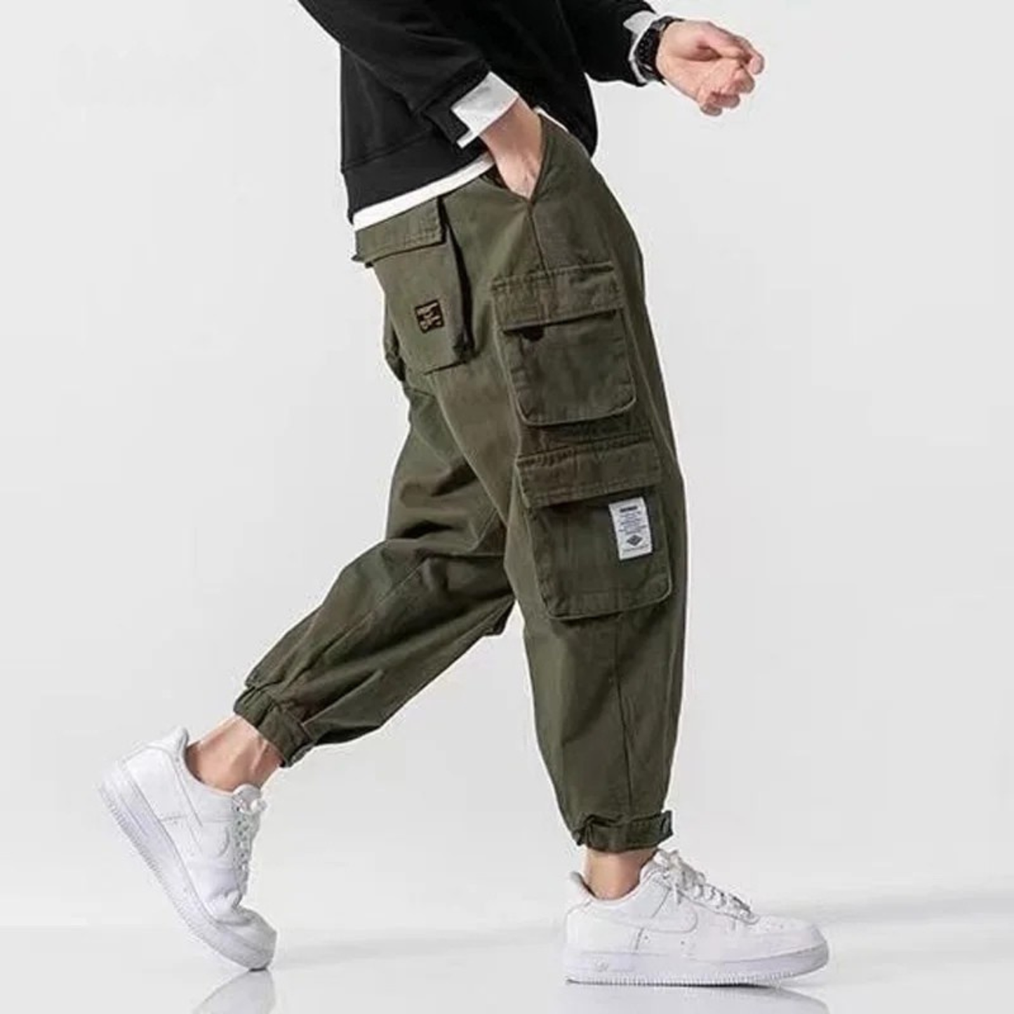 Pantalon cargo élégant