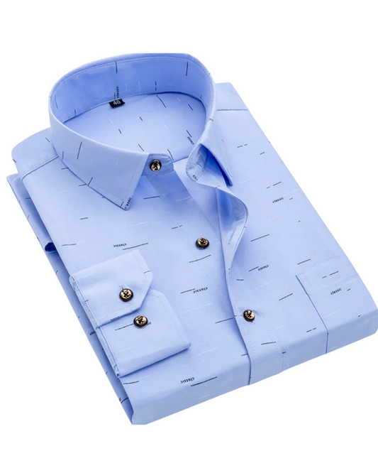 Chemise à imprimé nautique