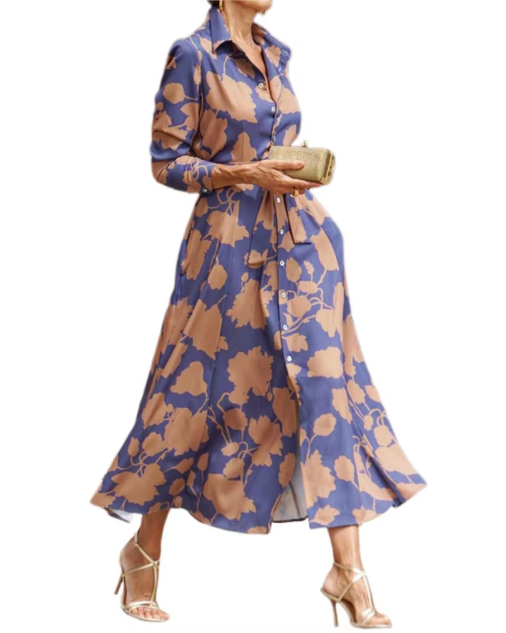 Robe longue de printemps