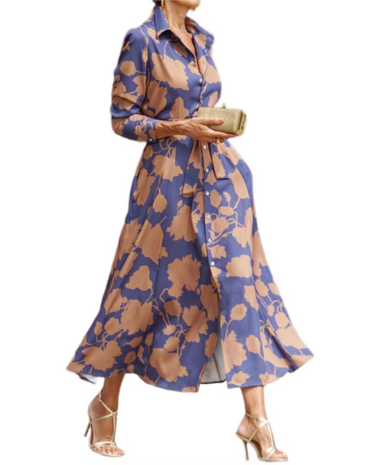 Robe longue de printemps