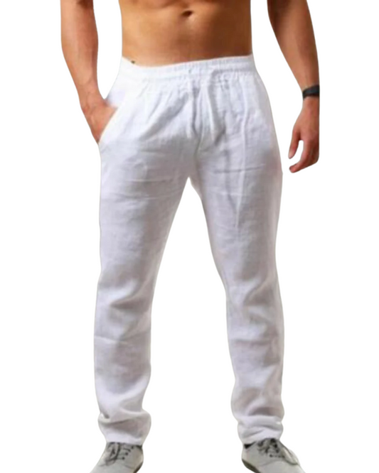 Pantalon en lin Cabo