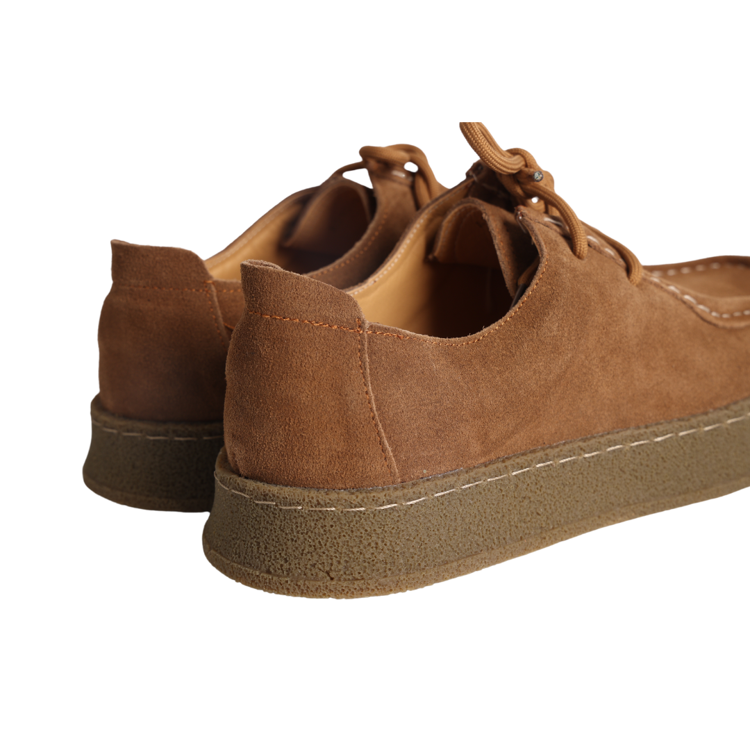 Chaussures de ville décontractées en daim