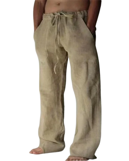 Pantalon en lin respirant