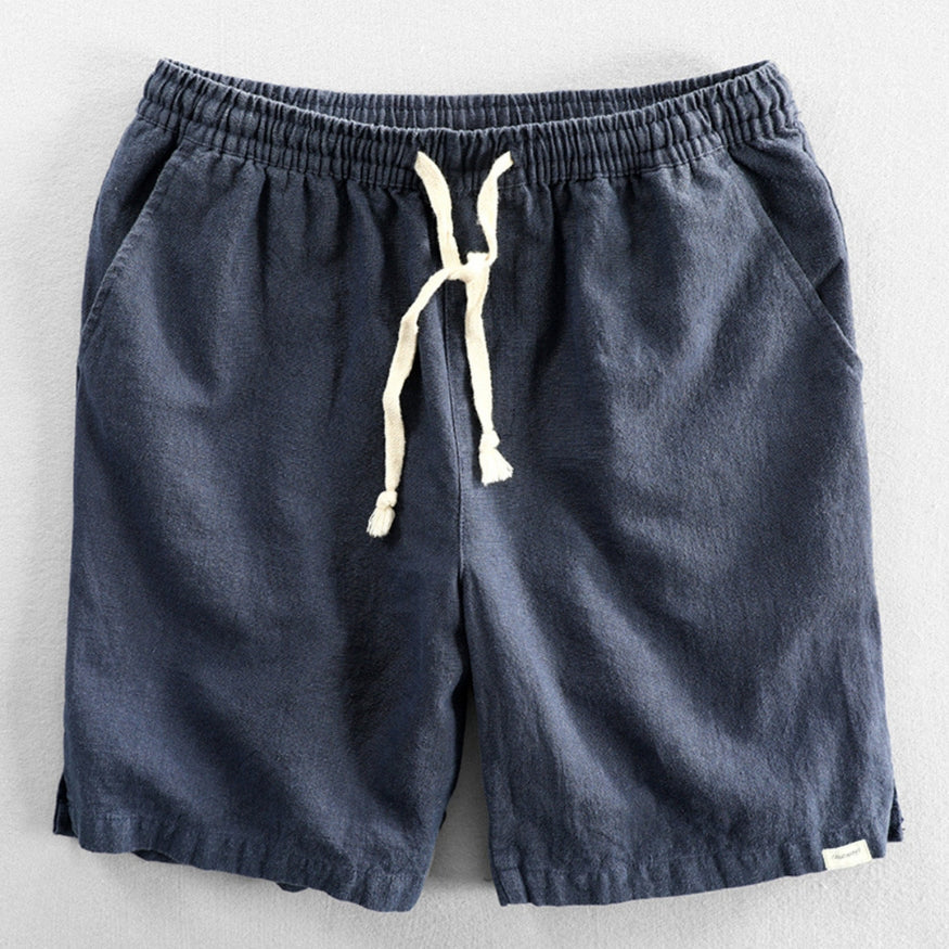 Short en coton de style japonais