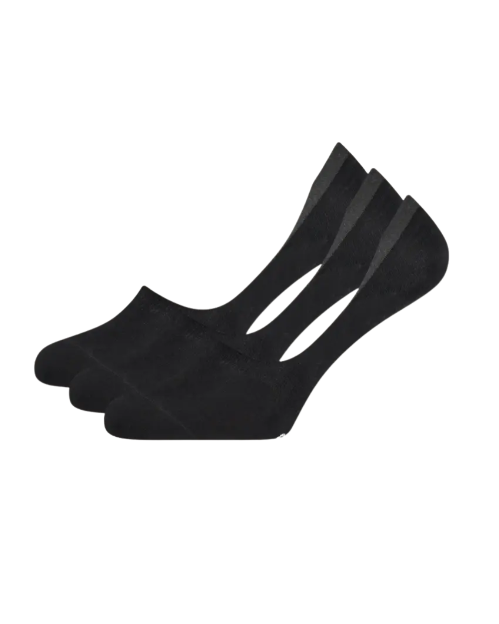 3 paires de chaussettes invisibles - noires