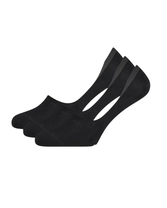 3 paires de chaussettes invisibles - noires