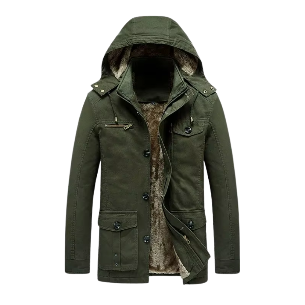 Veste d'hiver élégante et matelassée