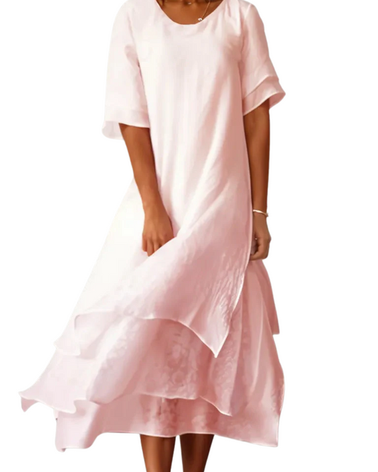 Robe longue élégante et colorée