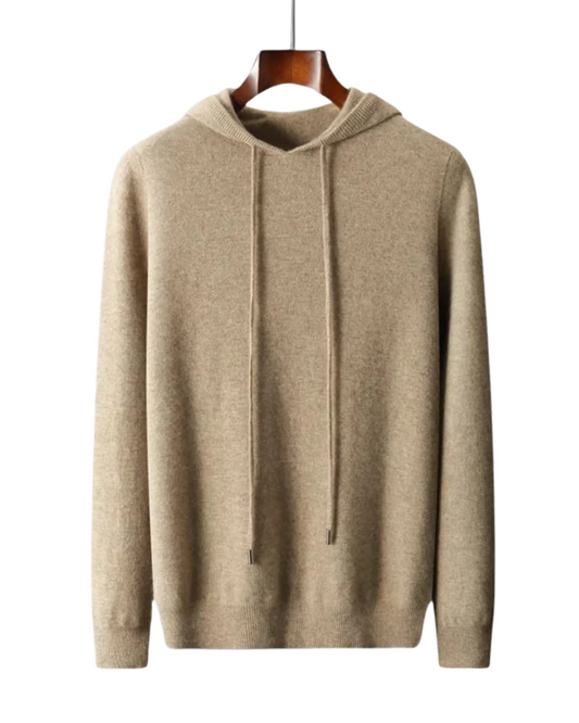 Pull à capuche en cachemire Canopus