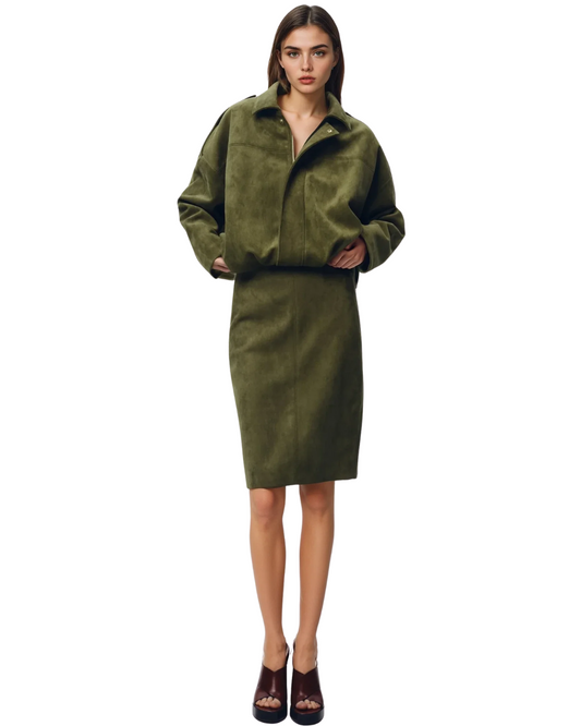 Veste en daim