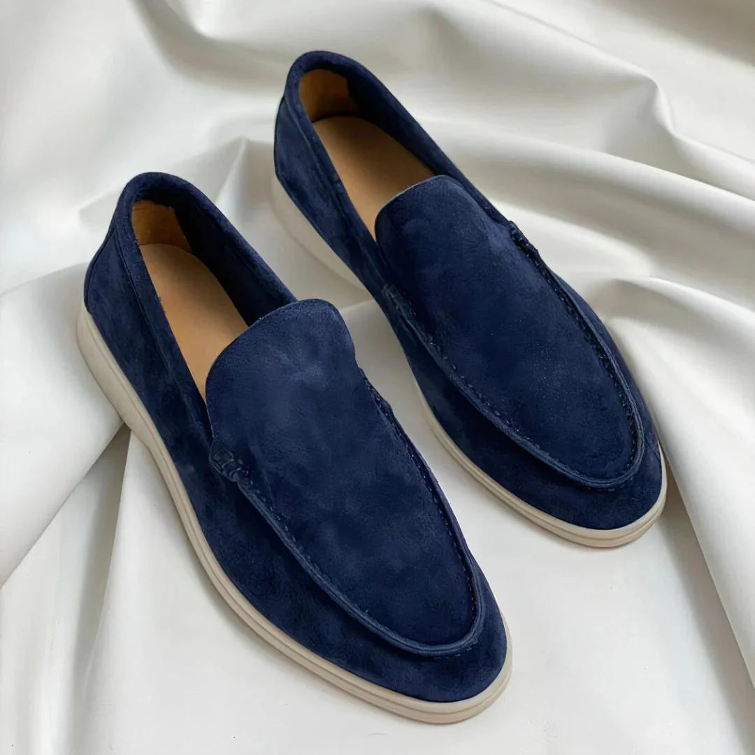 Mocassins élégants en daim