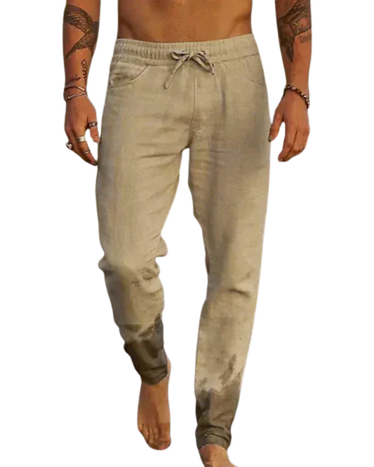 Pantalon en lin Malé