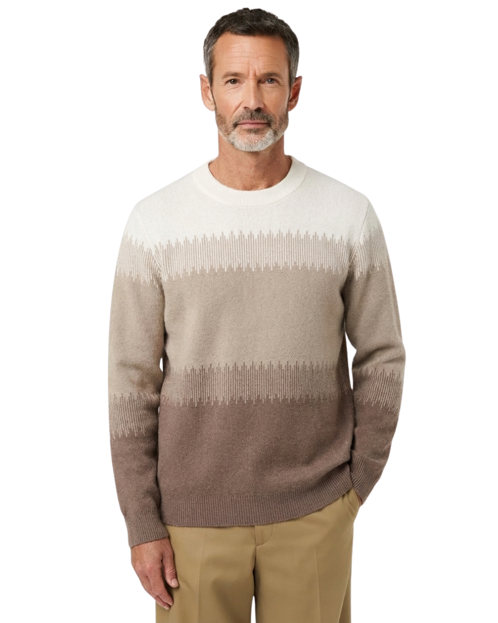 Pull en laine mérinos pour homme