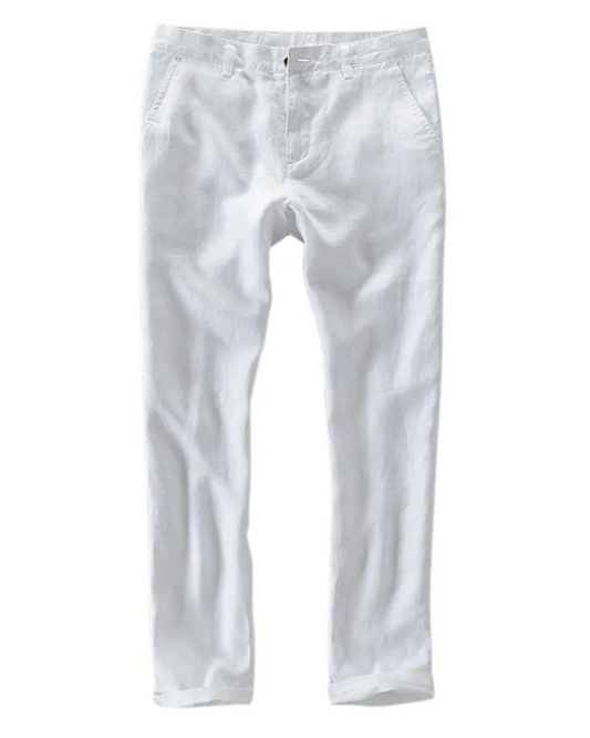 Pantalon en lin Mykonos