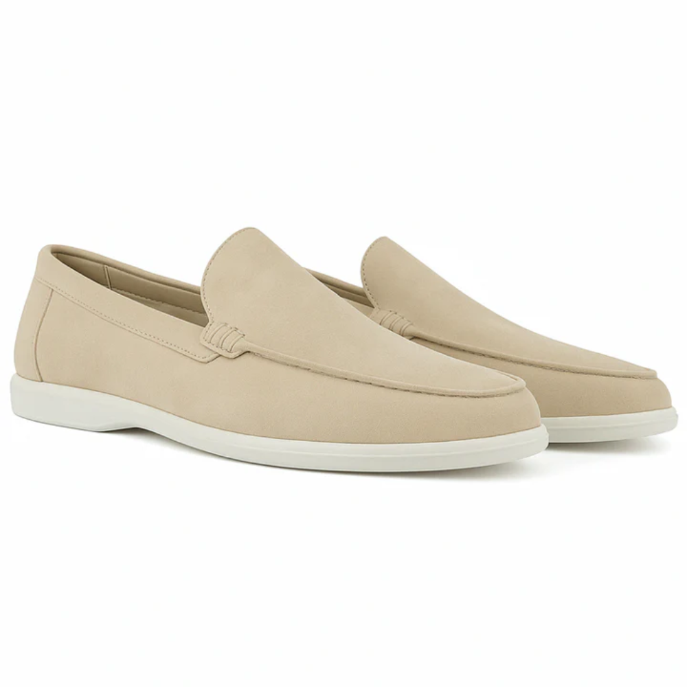 Mocassins décontractés en daim