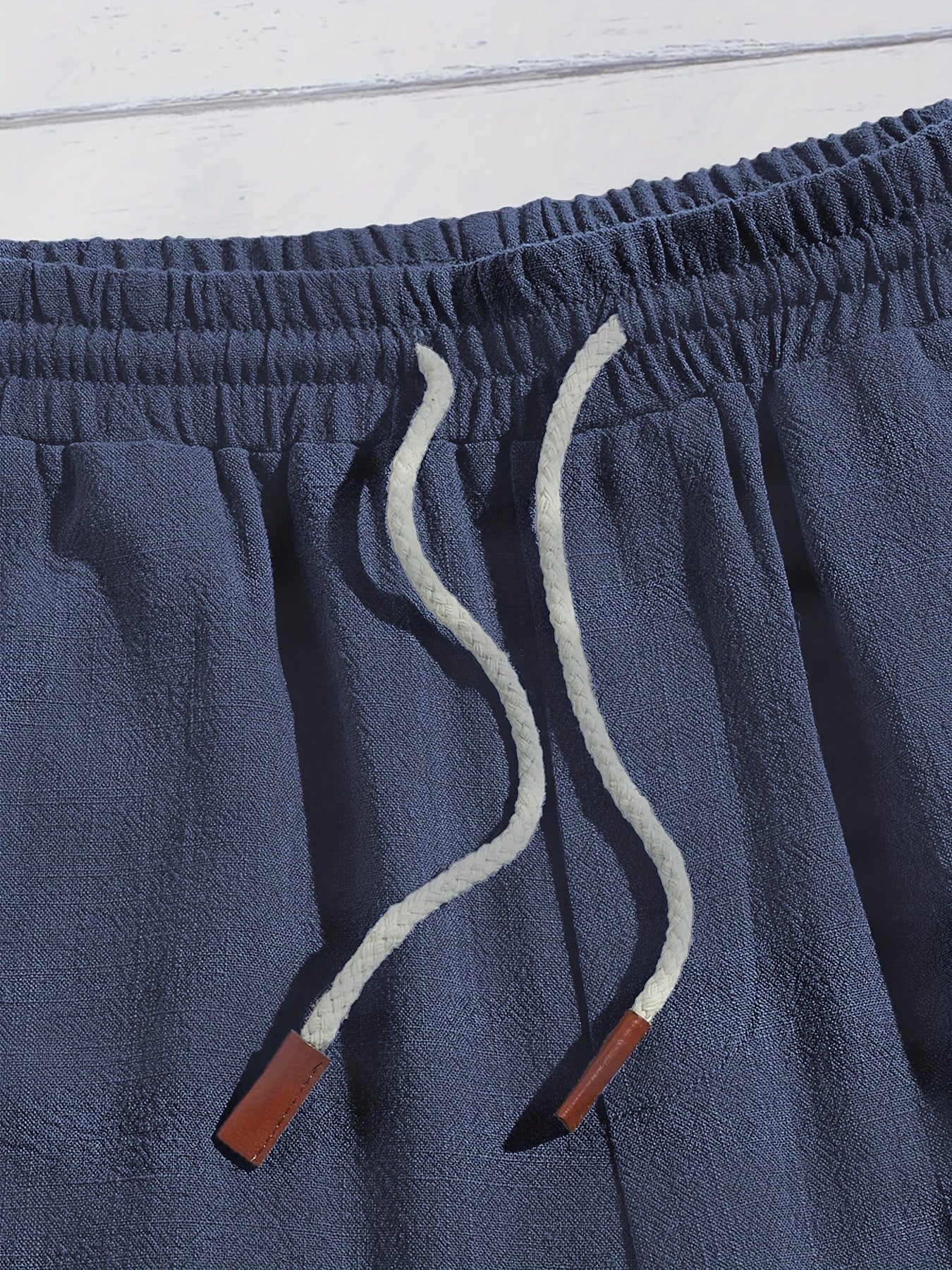 Short en lin décontracté