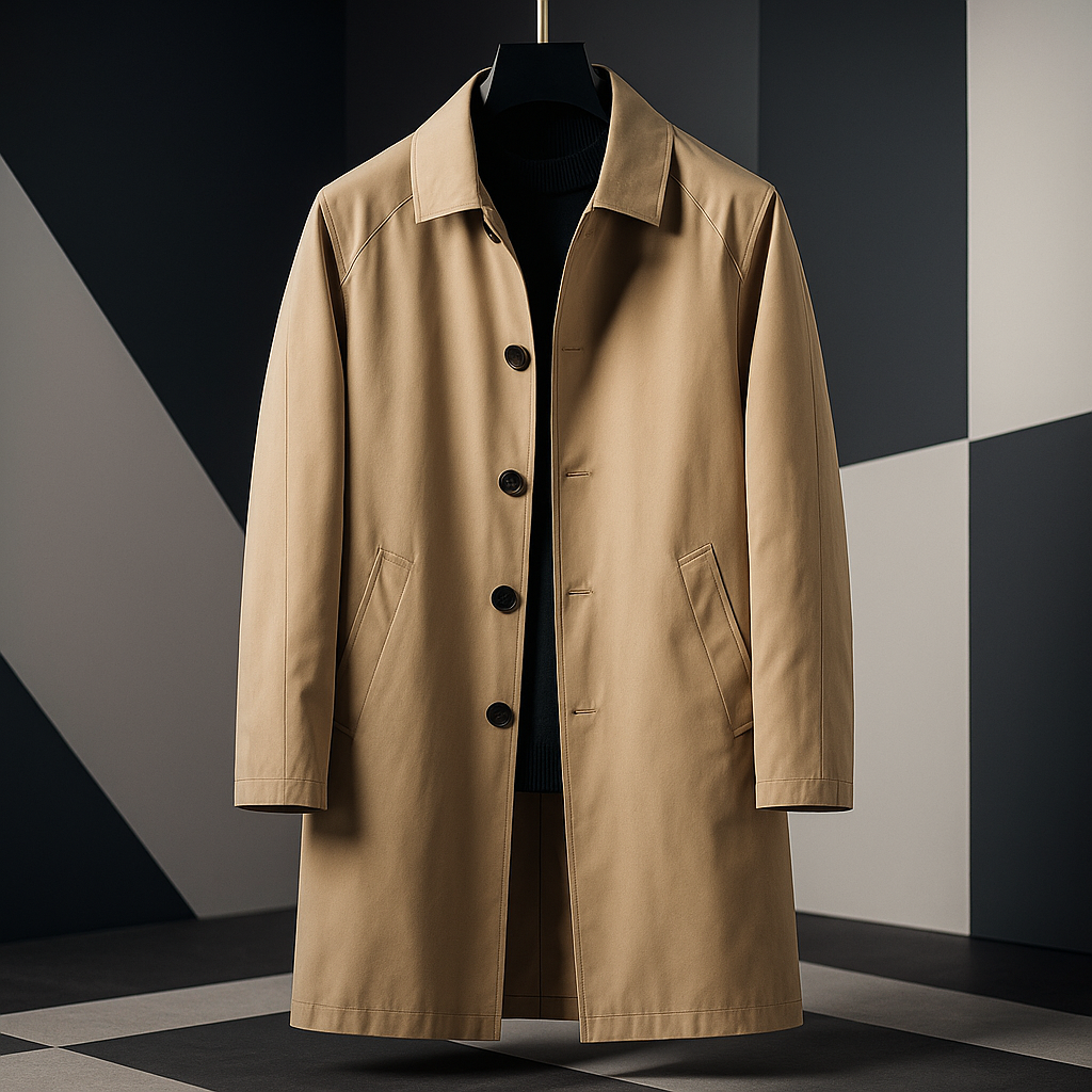 Trench-coat élégant pour hommes