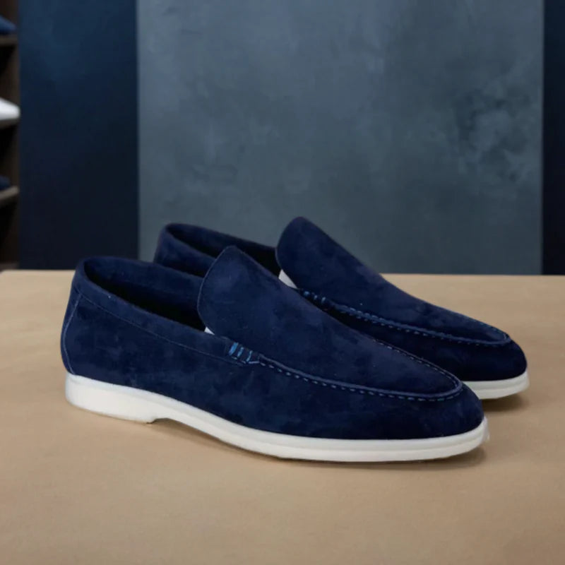 Mocassins en daim de qualité supérieure