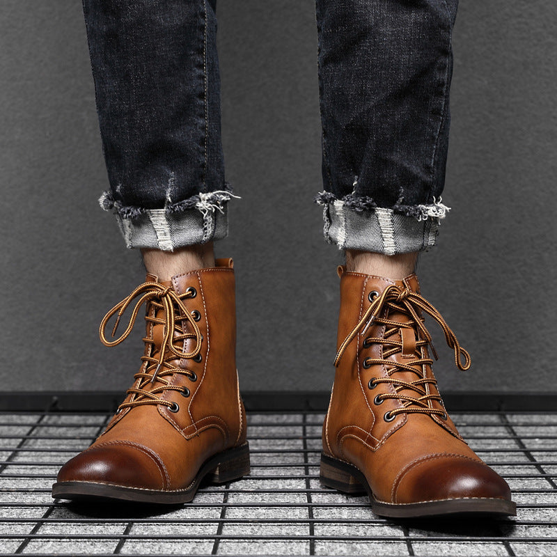 Bottes en cuir Everest
