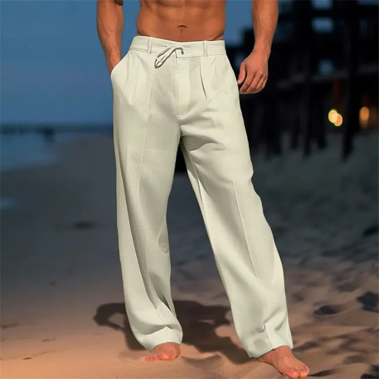 Pantalon en coton élégant
