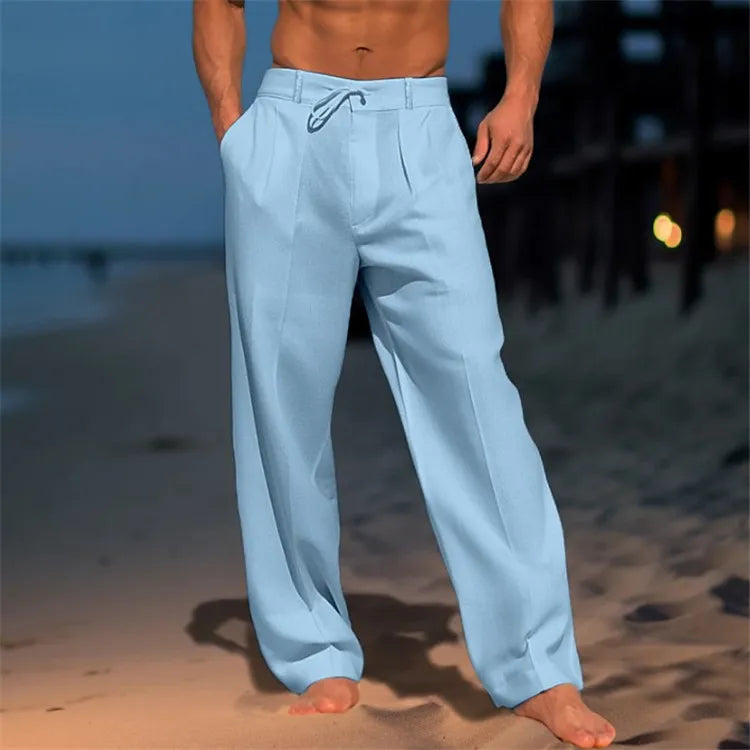 Pantalon en coton élégant