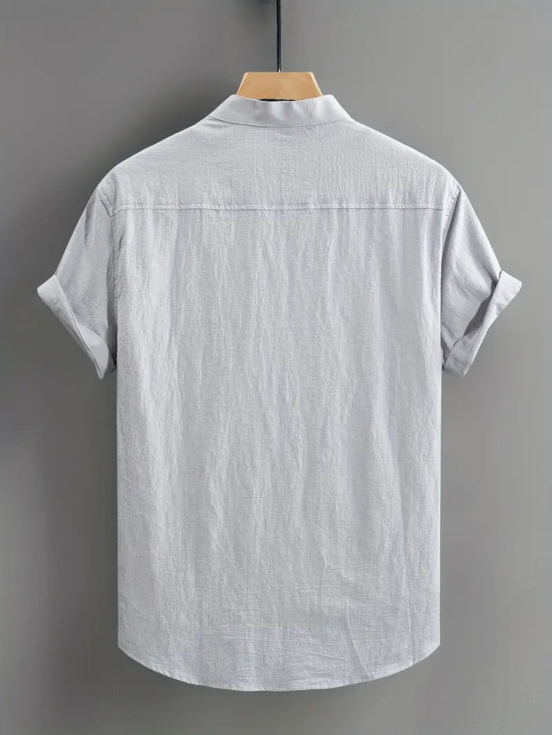 Chemise décontractée à manches courtes