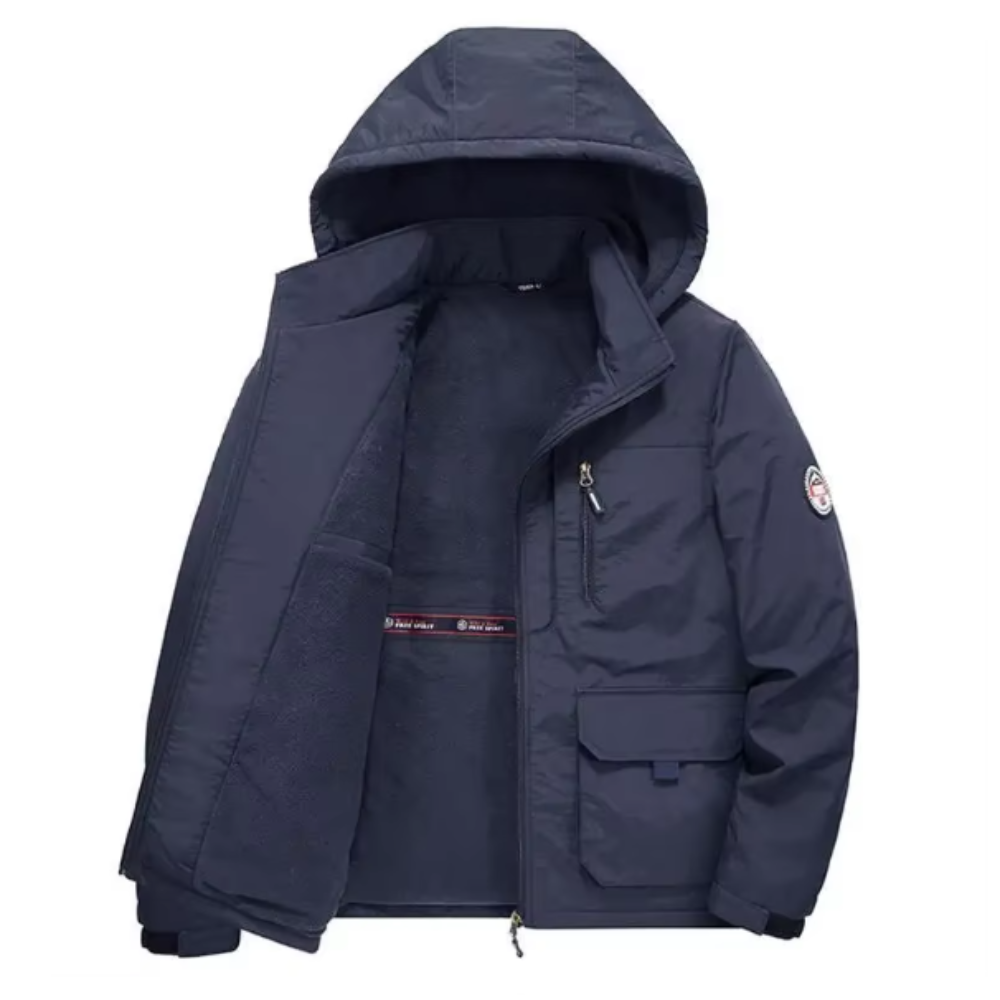 Veste doublée en polaire épaissie