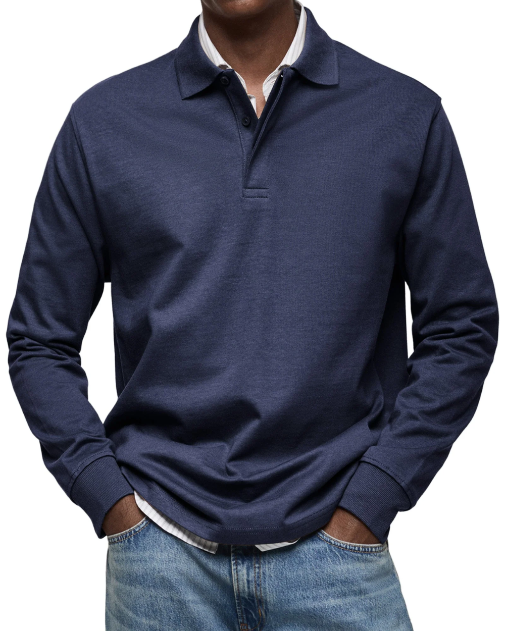 Pull polo décontracté