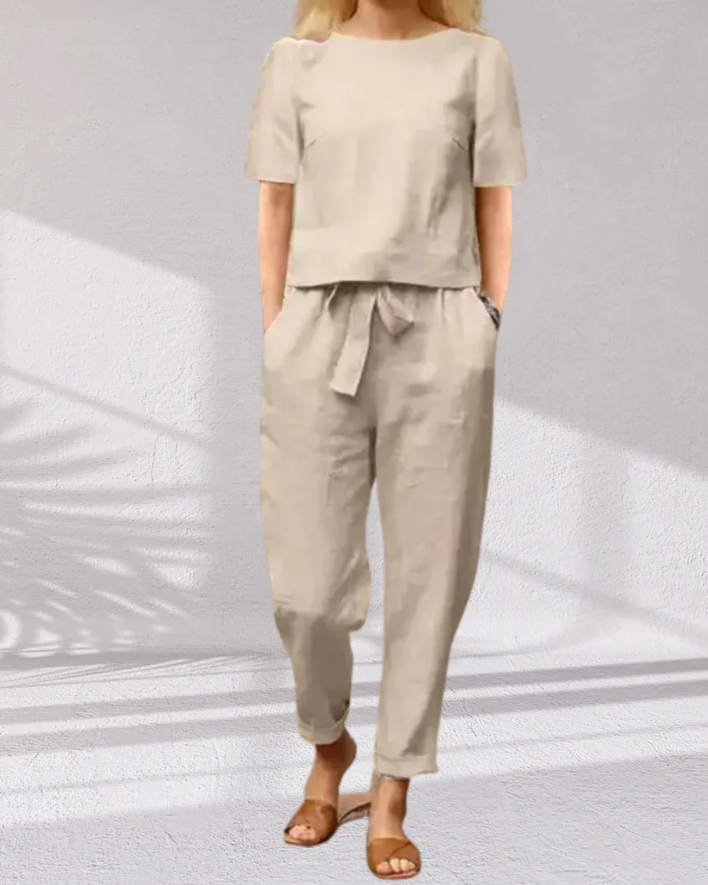 Ensemble élégant en coton pour femmes