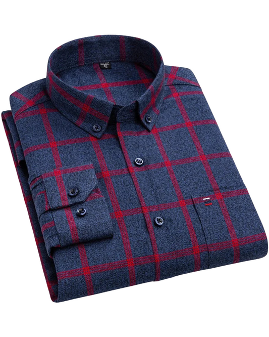 Chemise à carreaux