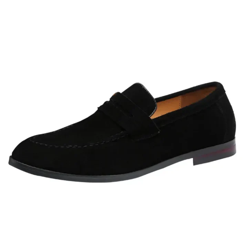 Mocassins d'été en daim